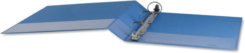 Universal UNV20723 11 in. x 8.5 in. 1.5 in. Capacity 3 Rings Slant D-Ring View Binder - Light Blue