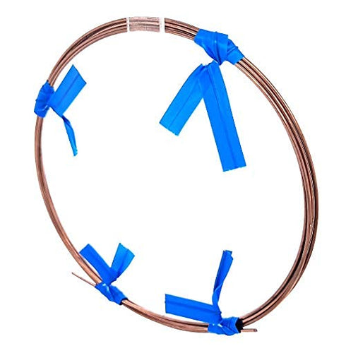 15 Feet High-Copper Wire Solder, Self-Fluxing, 18 Gauge Cadmium-Free, Made in USA by CRAFT WIRE