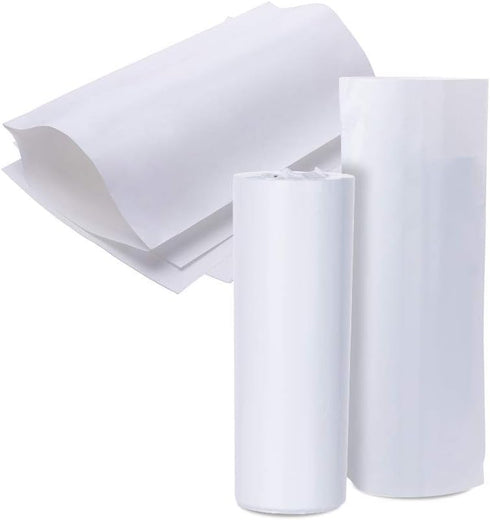 PYD Life 50 PCS Sublimation Shrink Wrap Sleeve White Bags 10 x 5 Inch for 20 OZ Tumbler, Heat Transfer Shrink Wrap