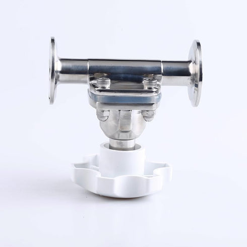 KOKYLEZN DN15 DN20 DN25 DN50 SS316L 1.5" 2" Product(25mm 50.5) Diaphragm Valve Stainless Steel Tri Clamp Valve of Brew