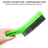 MAXMAN Wire Brush Set - 10 Inch Stainless Steel Brushes with Plastic Handle for Cleaning, Rust Removal, 2 PCS