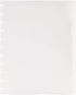 Talia Discbound Notebook - Dividers, 5tab White, Letter Size