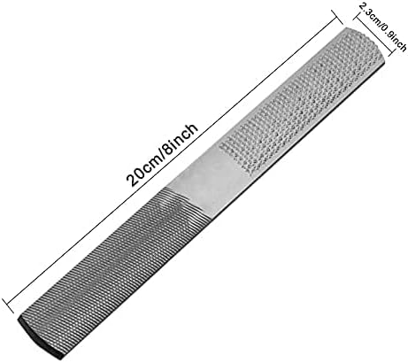 Wood Rasp File 4 Way Premium Grade - High Carbon Hand File Set for Sharpening Wood and Metal Tools.