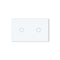 LOUYSGEN WiFi Light Switch,4.65 2.83 1.34 Inches,Neutral Wire Optional,Glass Panel,2.4GHz Tuya/Smart Life App,Compatible
