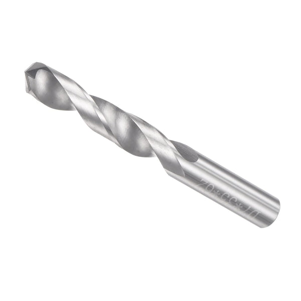 Solid Carbide Drill Bits, 7mm Diameter, YG6 Tungsten Carbide Straight Shank Twist Drill Bits