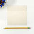 LUXPaper Square Invitation Envelopes, 5" x 5", Natural, 70lb. Text, 50 Qty, Peel & Press