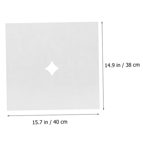 500Sheets FOMIYES Disposable Cradle Covers Breathable Non Stick Face Rest Covers for Massage Tables for Salons and Spas