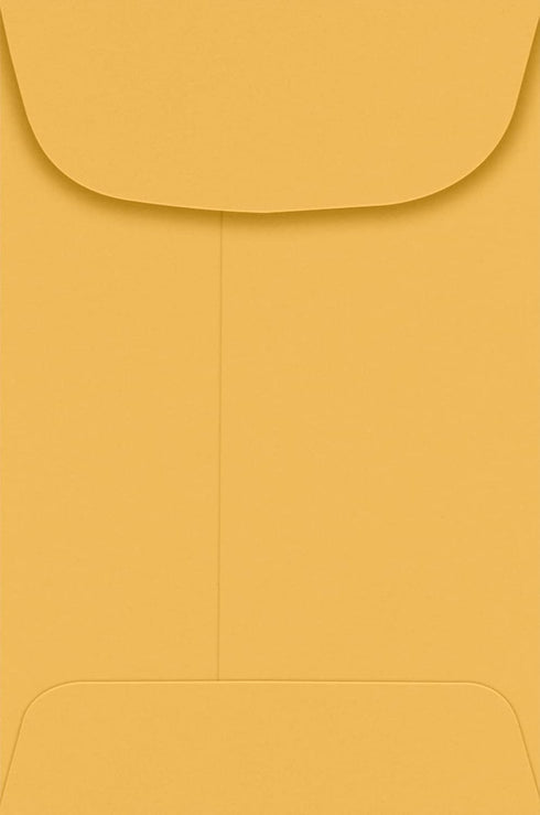 LUXPaper #4 Coin Envelopes, 3'' x 4 1/2'', Brown Kraft, 50 Qty