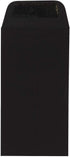 JAM PAPER #7 Premium Coin Business Envelopes - 3 1/2 x 6 1/2 - Smooth Black - 50/Pack