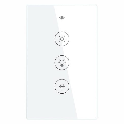 MOES WiFi RF Smart Light Dimmer Switch, Smart Life/Tuya APP Relay Status