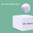 KINGFOM Office School Study Supplies Blank Note Papers, 500 Sheets, 3 inch x 3 inch
