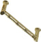 DLAHPJPT Creative Bamboo Joint Furniture Handles Golden Kitchen Cabinet Pulls Up Bar Wardrobe