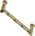 DLAHPJPT Creative Bamboo Joint Furniture Handles Golden Kitchen Cabinet Pulls Up Bar Wardrobe
