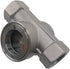 3/4"NPT Female 304 Stainless Steel Window Sight Glass Flow Indicator with Impeller