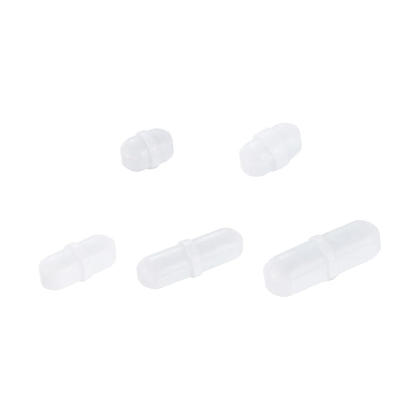 MECCANIXITY Magnetic Stirrer Mixer Stir Bar Rod, 5Pcs with PTFE Coating for Laboratory