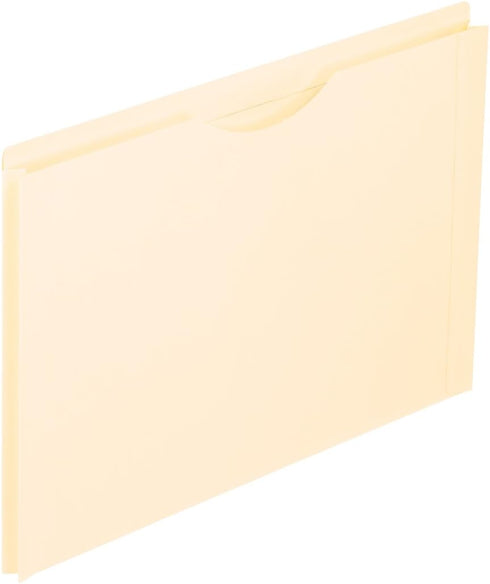 Pendaflex 23100 Double-Ply Tabbed File Jacket, 1" Expansion, Legal Size, Manila, 50/Bx