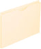 Pendaflex 23100 Double-Ply Tabbed File Jacket, 1" Expansion, Legal Size, Manila, 50/Bx
