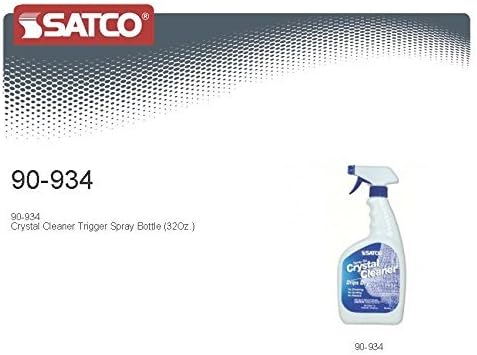 Satco Crystal Cleaner Trigger Spray Bottle - Versatile Cleaning Solution