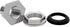 Beduan 1" Female Bulkhead Water Tank Connector Stainless Steel Thru-bulk Fitting