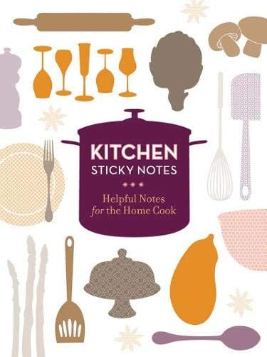 Chronicle Books Kitchen Sticky Notes, Helpful Notes for the Home Cook, Unique Stationery Gift for Foodie