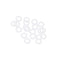uxcell White Silicone O-Rings, 7mm OD 4mm ID 1.5mm Width VMQ Seal Gasket, Pack of 20 for Pipe Repair