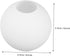 80mm Abaodam Frosted Glass Globe Lampshade, round Ball Lamp Shade Replacement for Ceiling Fan Light, Wall Sconce