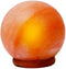 SAF Naturals Himalayan Natural Salt Lamp, Globe Shape, 6 Inch Diameter, with Dimmer Cable