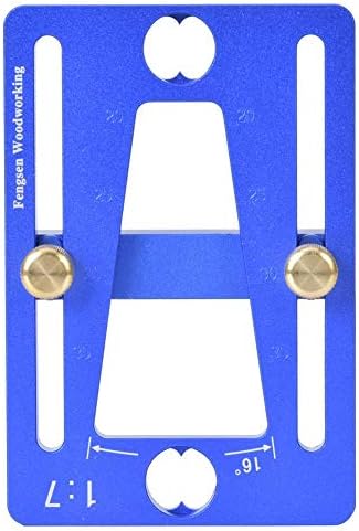 FTVOGUE Woodwork Dovetail Template - Dovetail Marker Marking Tool for Woodworking