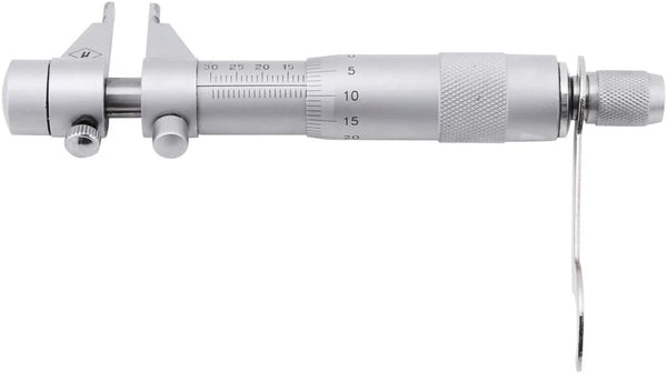 Inside Micrometer Set, Internal Diameter Gage Gauge Hole Bore 5-30mm Range, Accurate + Wrench + Calibration Ring