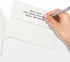 LUX Paper A7 Invitation Envelopes, 5 1/4" x 7 1/4", 60lb Bright White, Peel & Press, 50 Pack (4880-WPP-50)