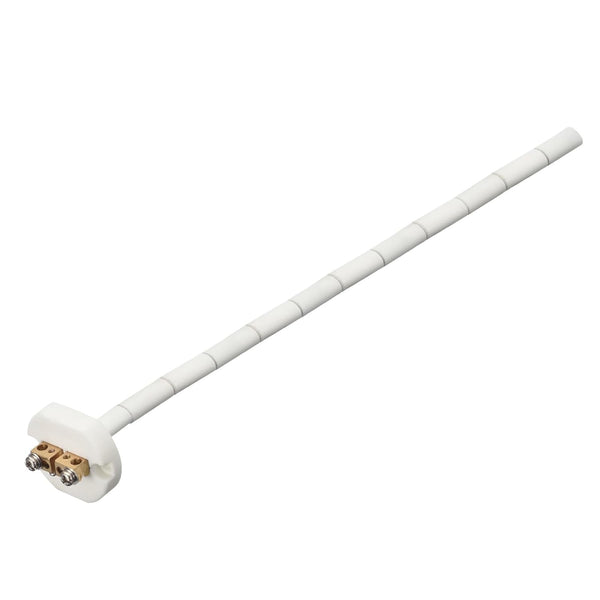 MECCANIXITY 12" K Type Thermocouple Sensor, Ceramic Probe for Muffle Furnace Oven, High Temp -50 to 1100°C 2.5x300mm