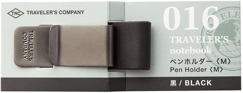 Traveler's Notebook Pen Holder; M Black 016 14298006
