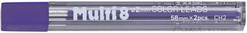 Pentel Multi 8 Color 2 mm Lead Refill, Violet (CH2-V) by Pentel