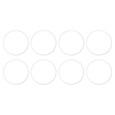 PATIKIL 8pcs Tri Clamps Gasket, 23.35cm OD 219mm ID Sanitary TC Tri