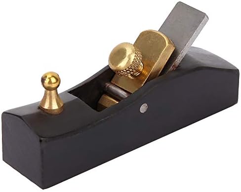 ViaGasaFamido Mini Flat Hand Plane, Portable Woodworking Trimming Tool for Woodcarver (80mm)
