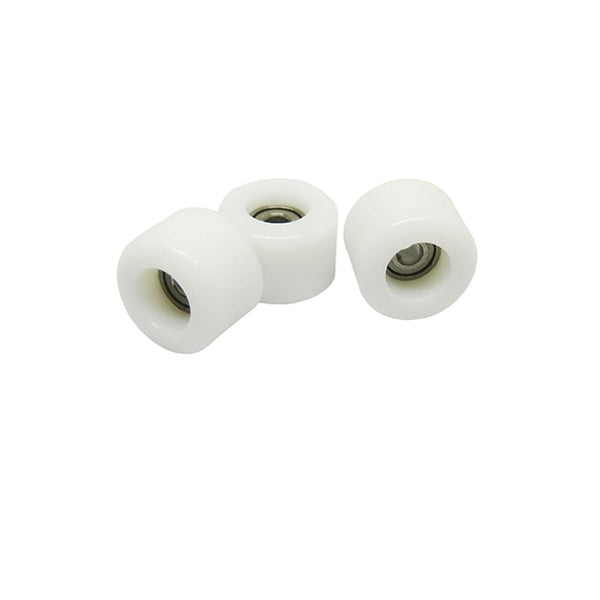 CHOUOHC Deep Groove Ball Bearing 1pcs OD 8mm PU Coated Fingerboard Wheels with