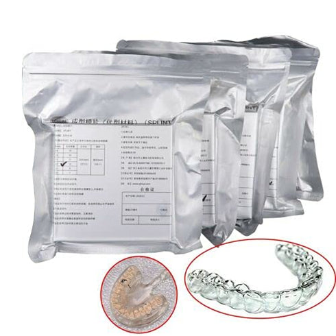 Dental Lab Splint Thermoforming Material - Soft Hard 1/1.5/2mm for Vacuum Forming