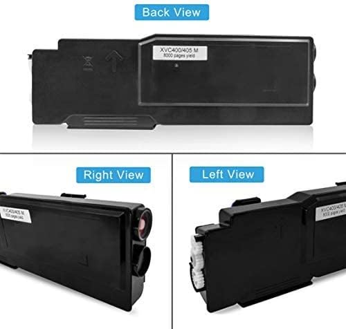 VICTORSTAR Remanufactured Toner Cartridges C400 C405 2 Black Extra High Yield for Xerox C400 C400n C400dn C405 C405n