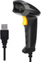 Fangtek Handheld USB Barcode Scanner Wired 1D Bar Code Reader with USB Cable