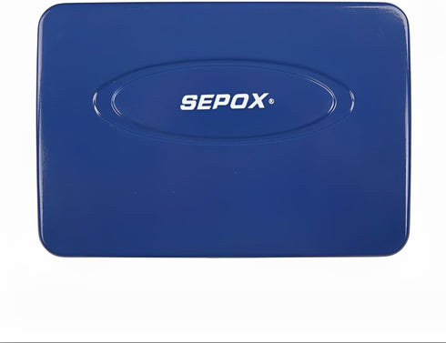 3-Ft Ressetable SEPOX Water/Fire-Resistant Portable Security Case Lock Box Steel, Small Personal Travel Safe Storage