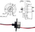 GCSLIPRING 2wire 5A Slipring Conductive Ring Collector Ring Rotating Electrical Contact