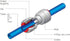 Push to Connect Water Filtration Line Tube Pipe Fittings, 1/4" O.D. Tube Quick Connector, 16pcs