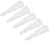 MECCANIXITY Silicone Rubber Tapered Plug 1.6mm to 4.8mm Solid White, 40 Pieces for Powder Coating, Laboratory Use