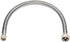 EZ-Fluid Plumbing 30" x 1/2" Fip x 3/8" Comp S.S Braided Flexible Water Hoses Connectors for Faucets