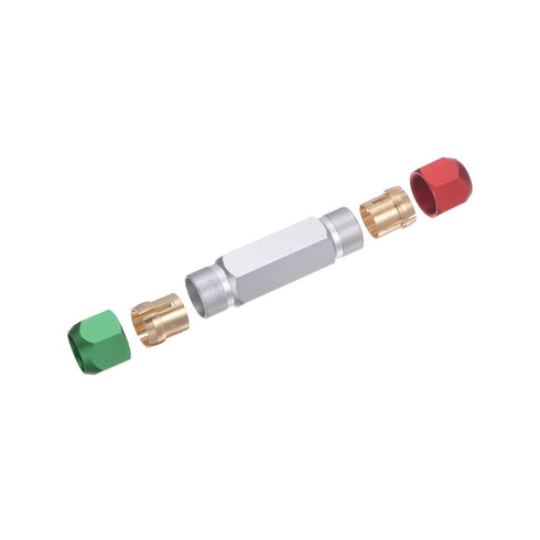 Aluminum Alloy Pin Gage Handle, 19-20mm Clamping Range, Go No Double End Gauge Handle for Industrial Tools