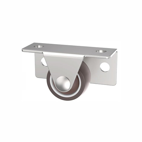BE-TOOL Quiet Rolling TPE Caster, Space-Saving for Lightweight Shelves, Tray Carts & Mini