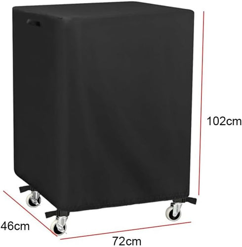 CNANRNANC 210D 72x46x102cm Waterproof Oxford AV Cart Cover Fits Multi-Functional for MEDIA Carts And Presentation