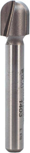 Whiteside Router Bits 1403 Round Nose Bit with 3/16-Inch Radius 3/8-Inch Cutting