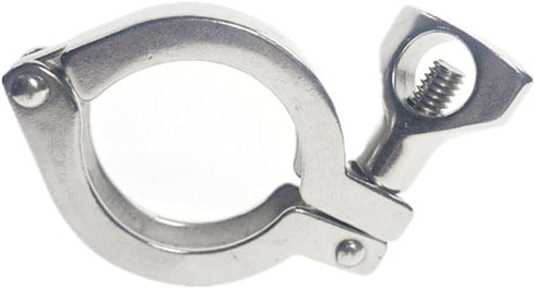 ZGHQHCDRH 5pcs Set 64/50.5mm Applications(50.5mm) Sanitary SS Tri Clamp Heavy Duty Clover Clamps for Ferrules