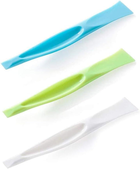 Cleaning Scraper Tool, Kitchen Plastic Scraper, Multipurpose Stiff Grill Scraper, 3 PCS